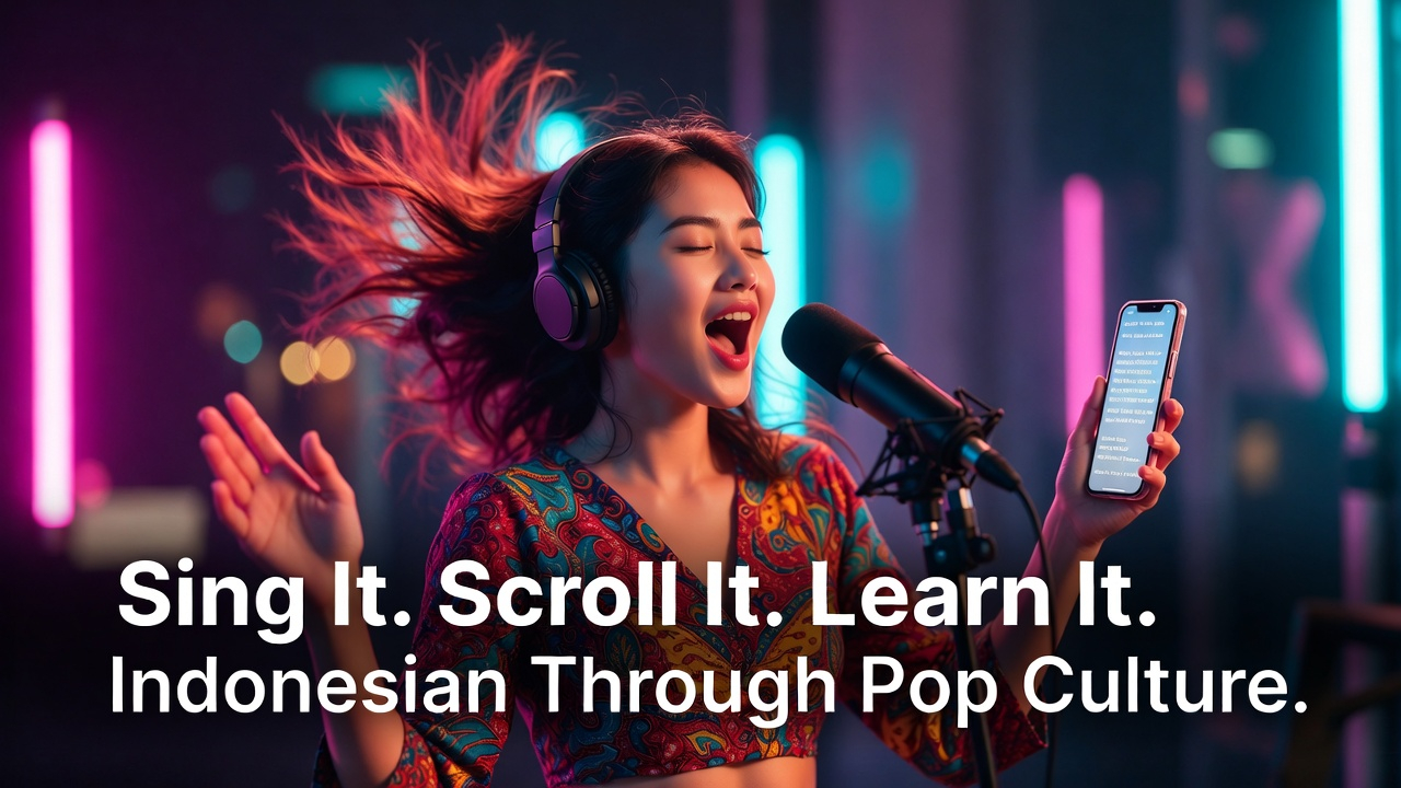 How to Learn Indonesian Through Music, TikTok, and Pop Culture